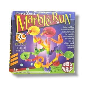 House of Marbles Colorful Marble Run Set